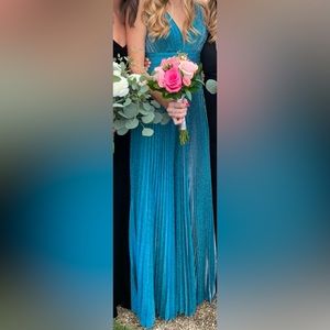 Jovani - Turquoise Prom Dress Size 2